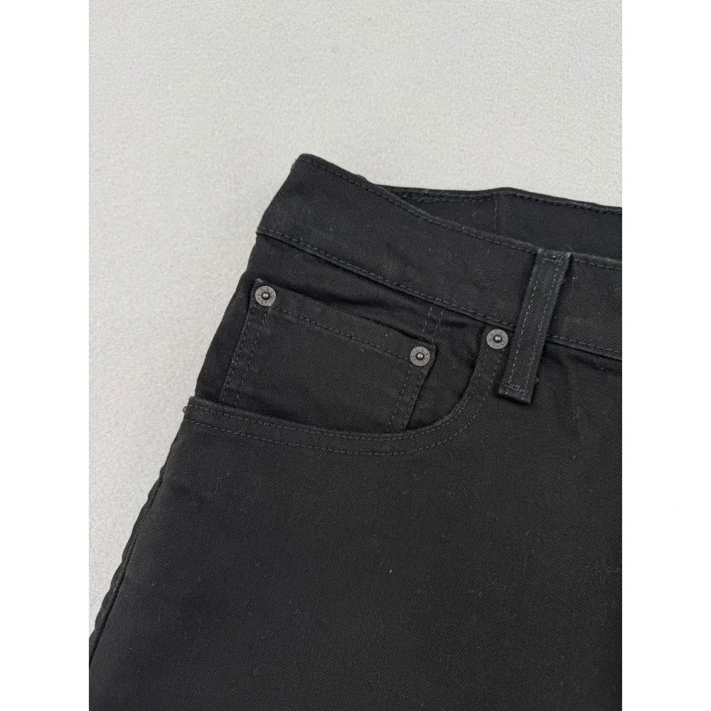 Levis 569 Loose Straight Denim Shorts Mens 31 Black 11